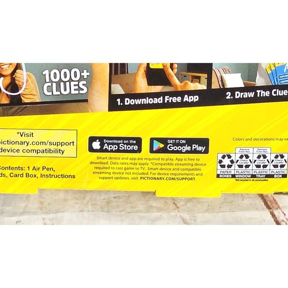 Pictionary Air Toy Of The Year 2020 Air Pen 2 Team Family Game - Picture 9 of 16